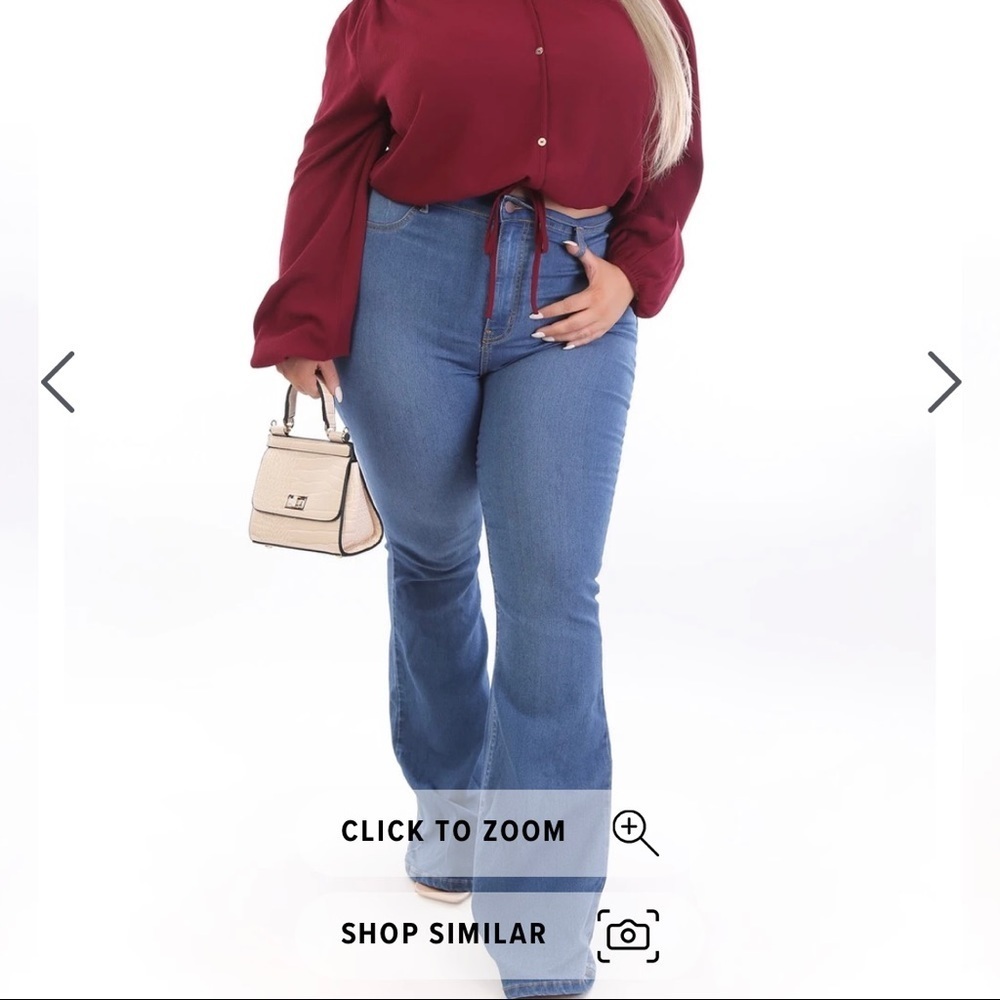 Women’s New Fashion Nova Deep In My Soul Flare Jea